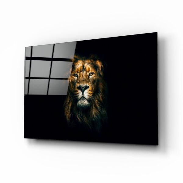 Aslan Cam Tablo No:4028