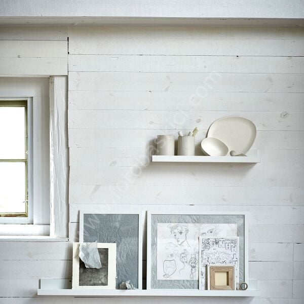 Çerçeve Rafı Beyaz 115 cm