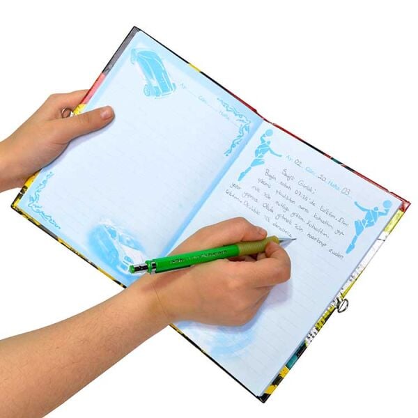 Erkek Çocuk Kilitli Günlük Anı Defteri No:1