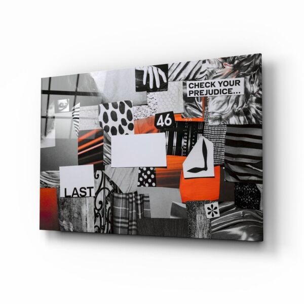 Önyargını Sorgula Cam Tablo