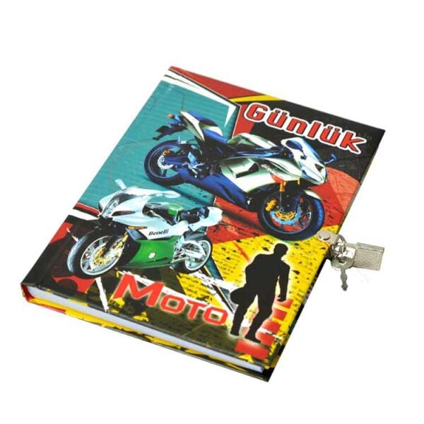 Erkek Çocuk Kilitli Günlük Anı Defteri No:2