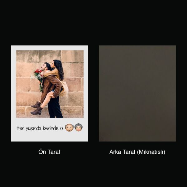 Kişiye Özel Notlu Emojili Pola Magnet - 10 Adet