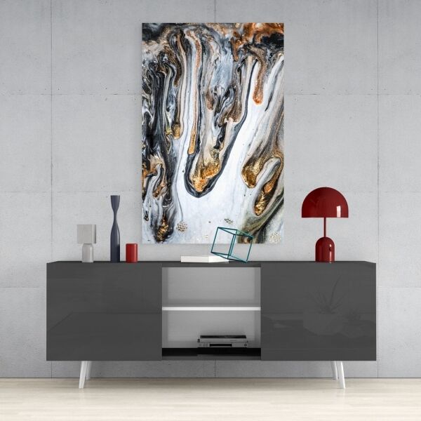 Soyut Cam Tablo No:4060