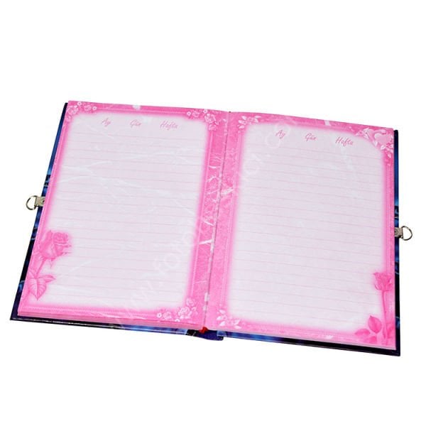 Kız Çocuk Kilitli Günlük Anı Defteri No:4