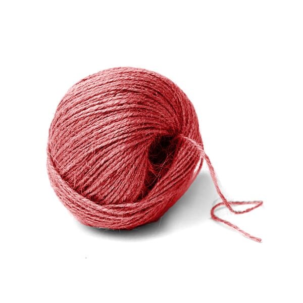 Kırmızı Jüt İp 100 gr
