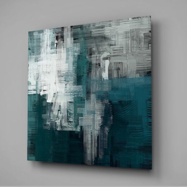 Yeşil Dokunuş Cam Tablo