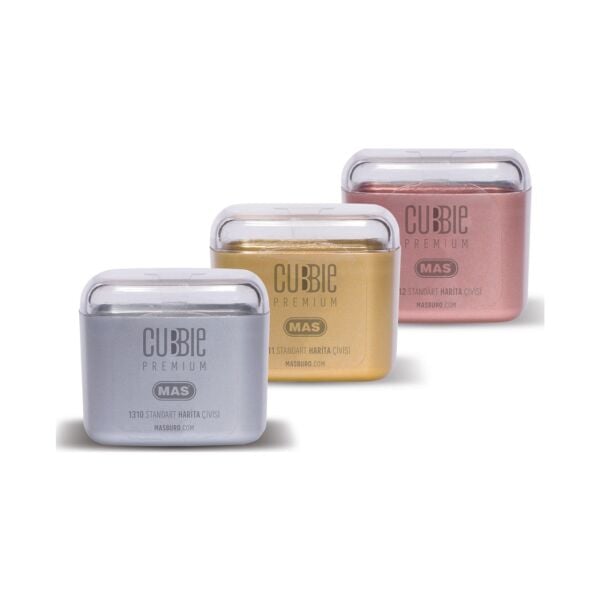 MAS Cubbie Premium Standart Harita Çivisi Kutulu