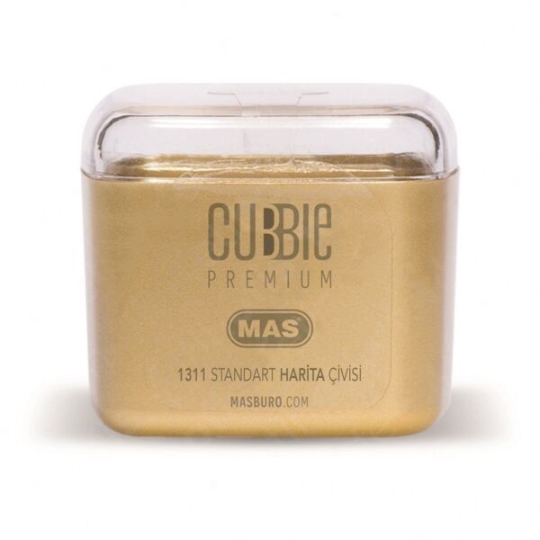 MAS Cubbie Premium Standart Harita Çivisi Kutulu