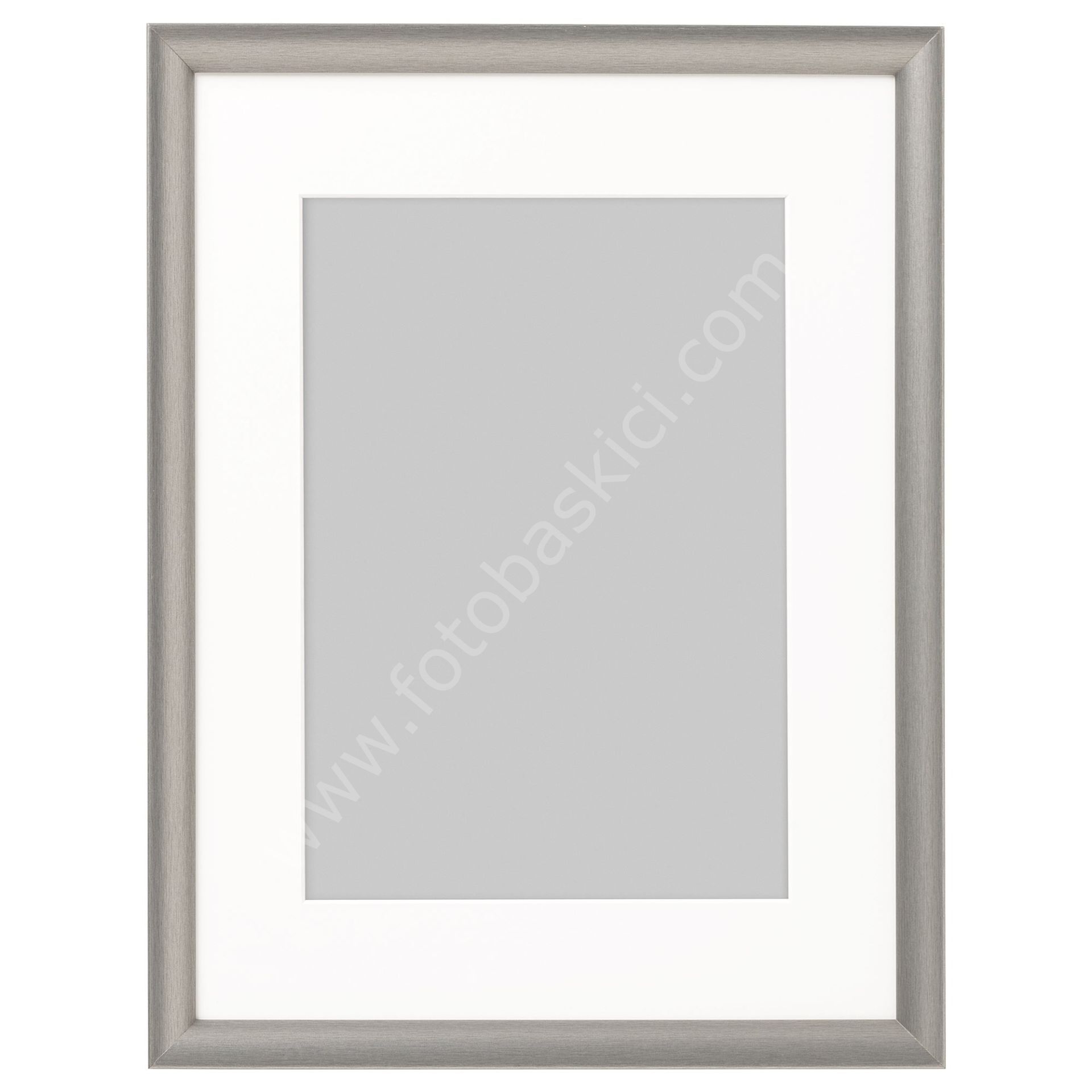 Gri Çerçeve Lame 30x40 cm SILVERHÖJDEN