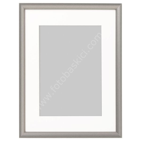 Gri Çerçeve Lame 30x40 cm SILVERHÖJDEN