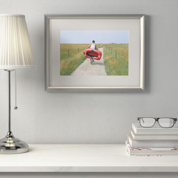 Gri Çerçeve Lame 30x40 cm SILVERHÖJDEN