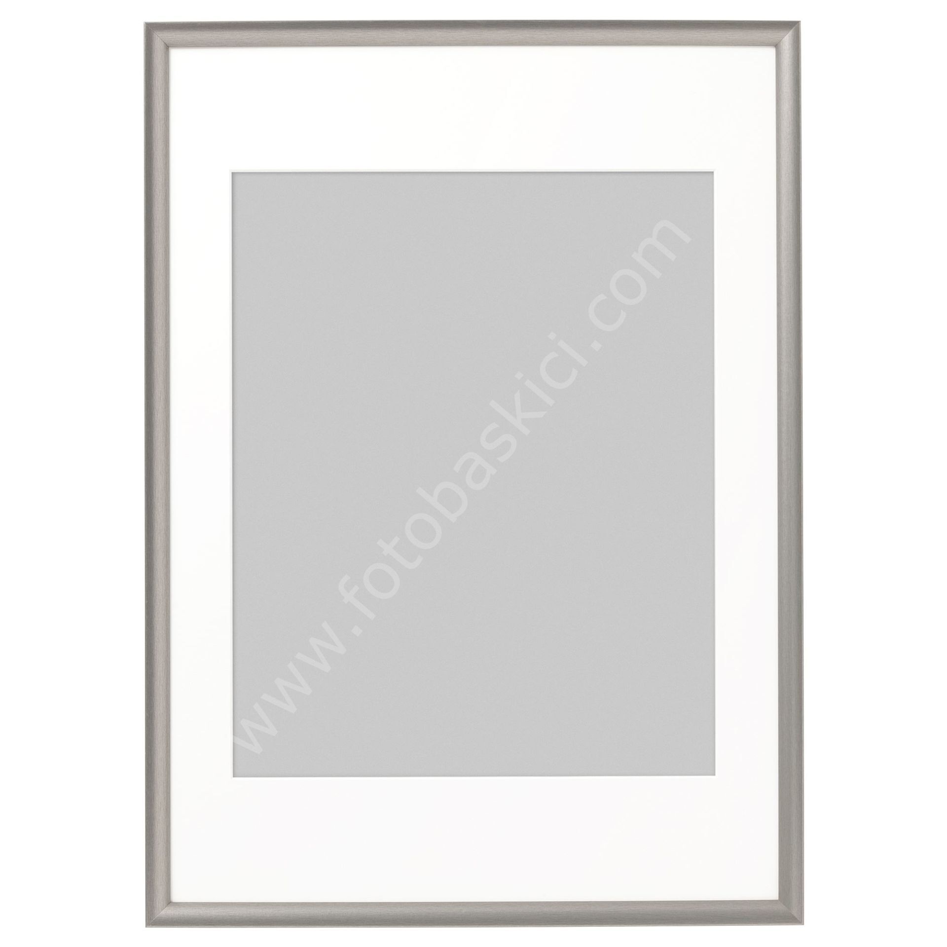 Gri Çerçeve Lame 50x70 cm SILVERHÖJDEN