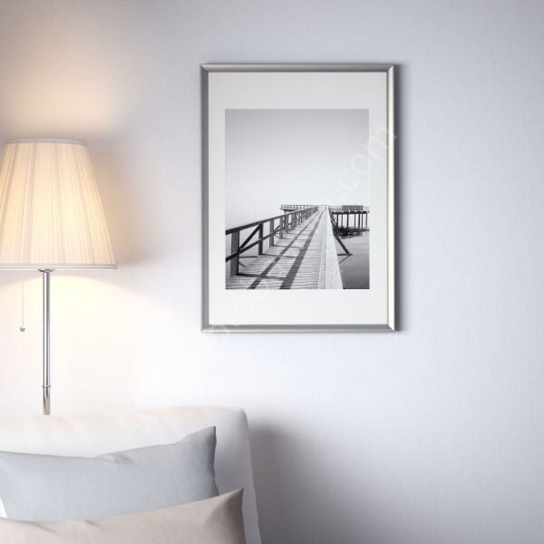 Gri Çerçeve Lame 50x70 cm SILVERHÖJDEN