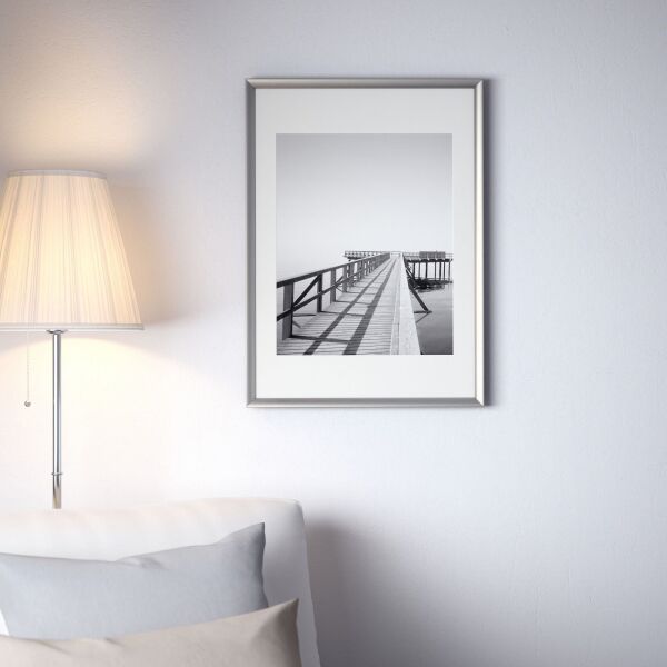 Gri Çerçeve Lame 50x70 cm SILVERHÖJDEN