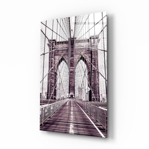 Brooklyn Köprüsü Cam Tablo