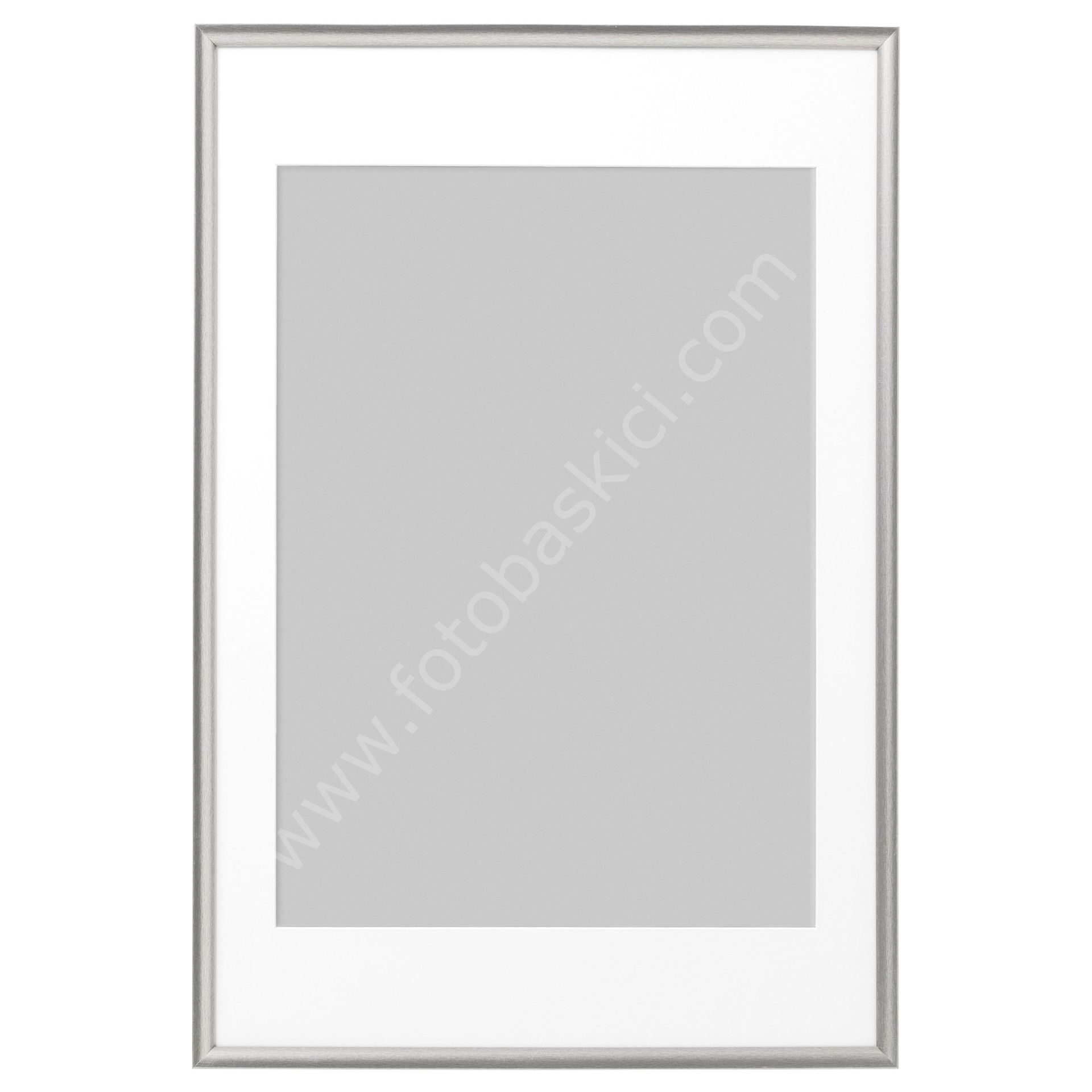 Gri Çerçeve Lame 61x91 cm SILVERHÖJDEN