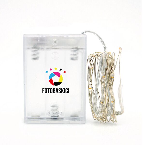 2 Metre Bakır Kablolu Pilli Led Işık (Renk Seçenekli)