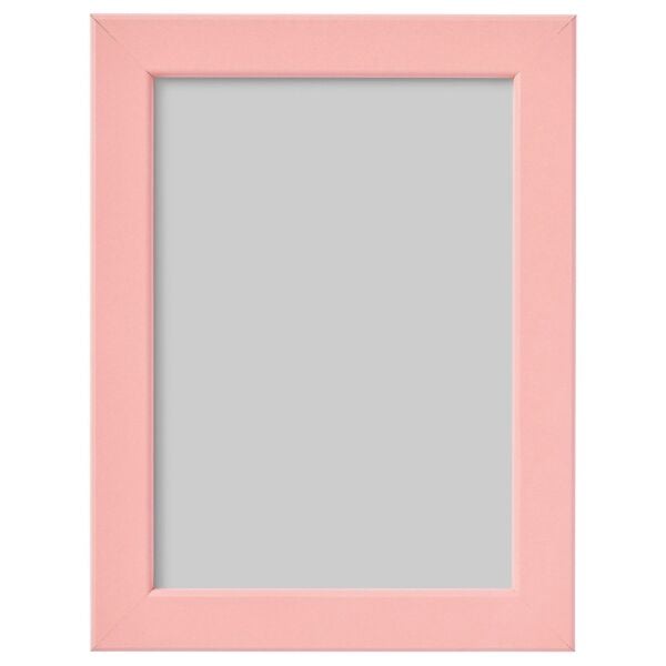 Ahşap Çerçeve Pembe 13x18 cm FISKBO