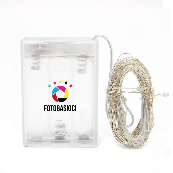 5 Metre Bakır Kablolu Pilli Led Işık (Renk Seçenekli)