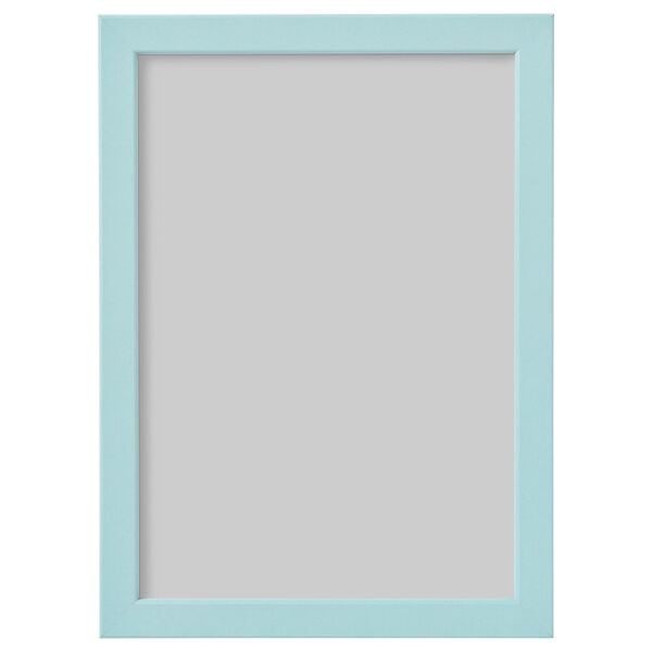 Ahşap Çerçeve Açık Mavi 21x30 cm FISKBO