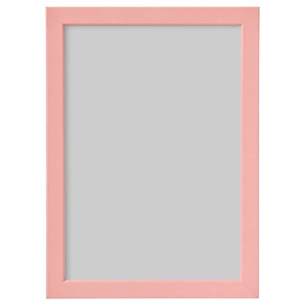Ahşap Çerçeve Pembe 21x30 cm FISKBO