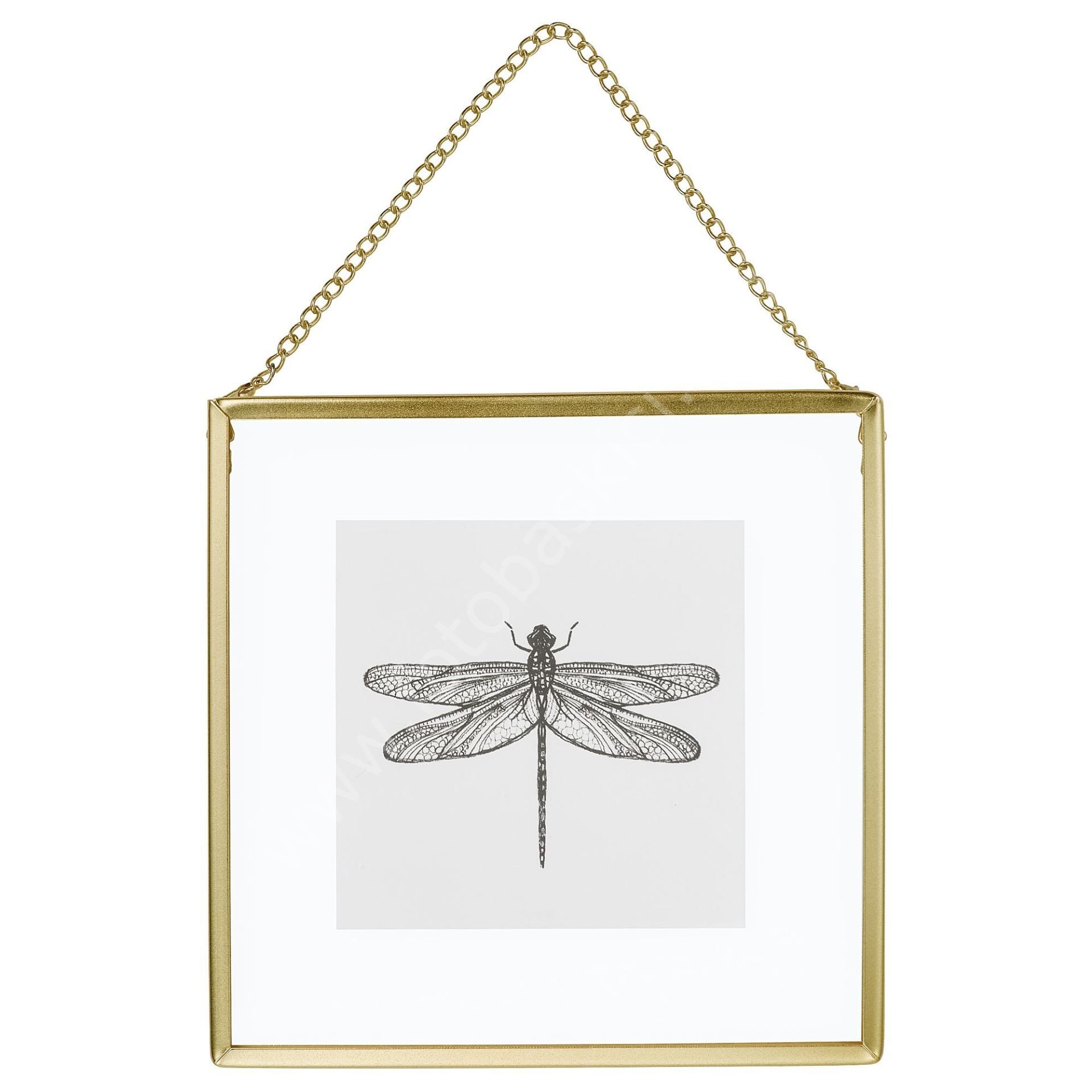 Altın Renk Çerçeve 16x16 cm LERBODA