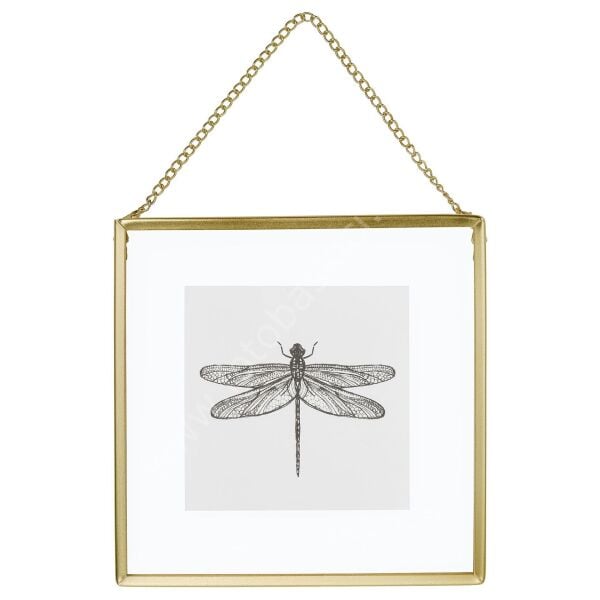 Altın Renk Çerçeve 16x16 cm LERBODA