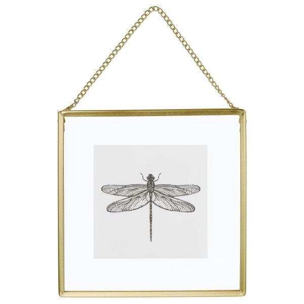 Altın Renk Çerçeve 16x16 cm LERBODA