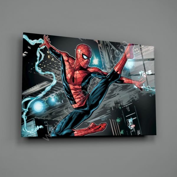 Örümcek Adam - Spider Man Cam Tablo