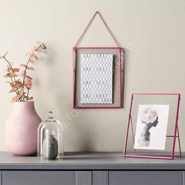 Pembe Renk Çerçeve 20x25 cm