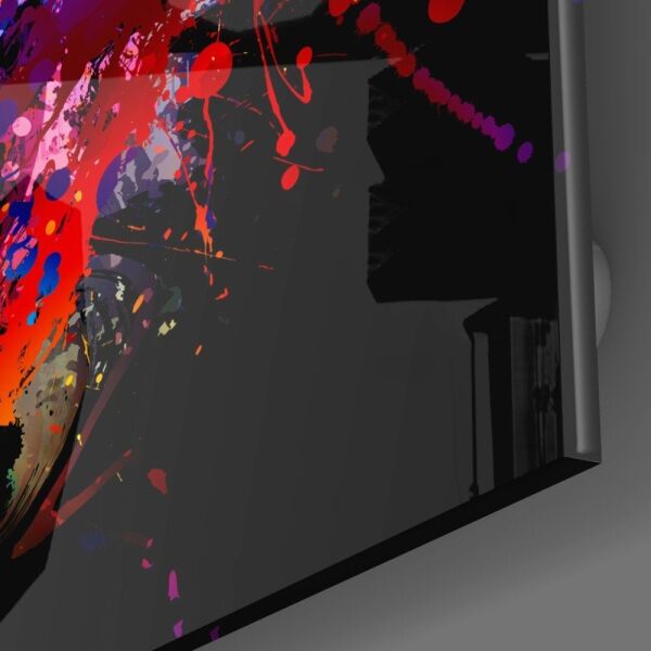 İllüstrasyon Göz Cam Tablo