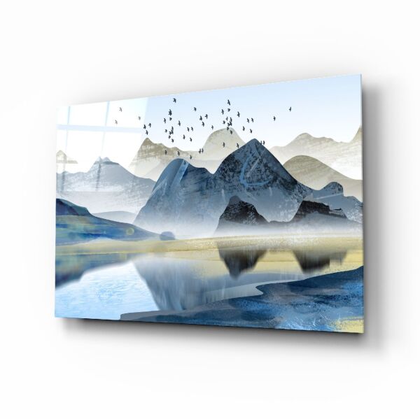 Dağlar Cam Tablo