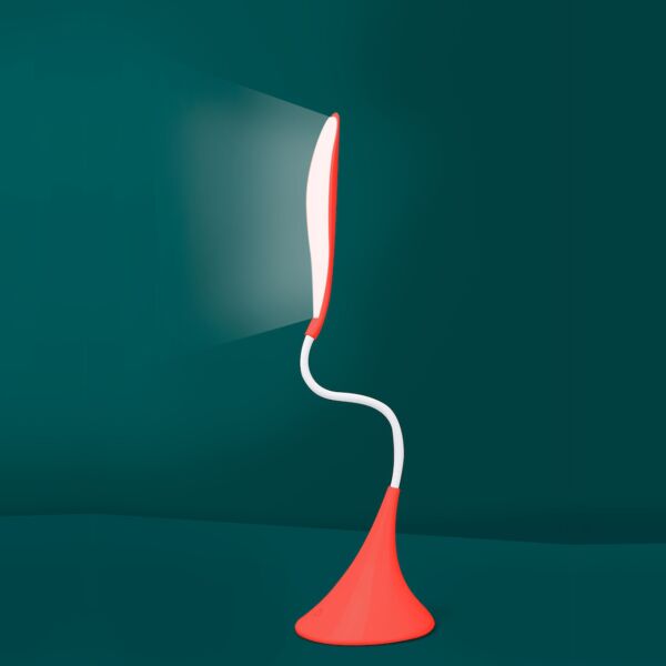 USB Kablolu Dokunmatik Kuğu Led Masa Lambası (Çok Fonksiyonlu)