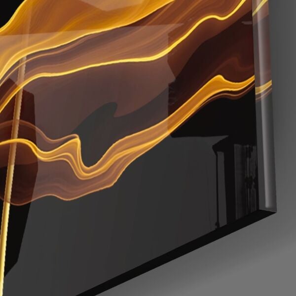 Çiçekler Cam Tablo