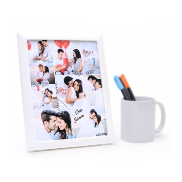Kişiye Özel Kolaj Çerçeve 20x25 cm
