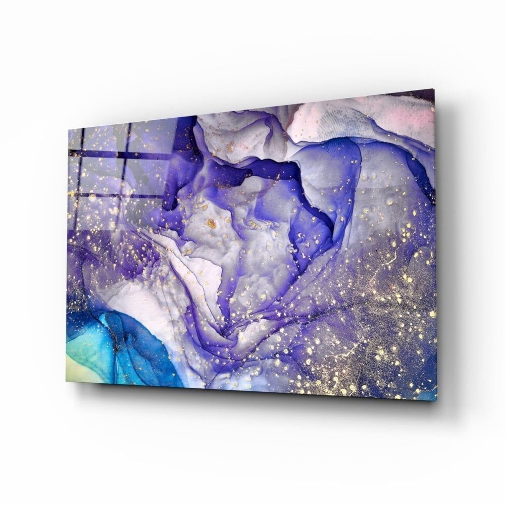 Renkli Duman Cam Tablo