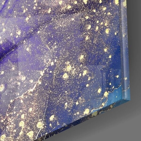 Renkli Duman Cam Tablo