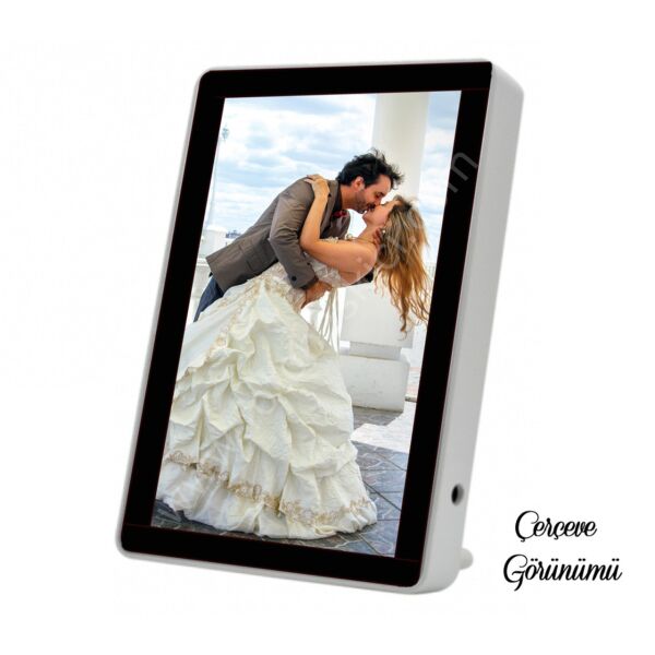 Sihirli Led Ayna Fotoğraf Çerçevesi 17x22 cm