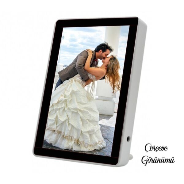 Sihirli Led Ayna Fotoğraf Çerçevesi 17x22 cm