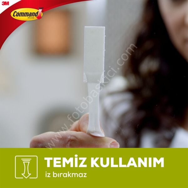 Command Küçük Boy İz Bırakmayan Cırt Cırt Bant 17202