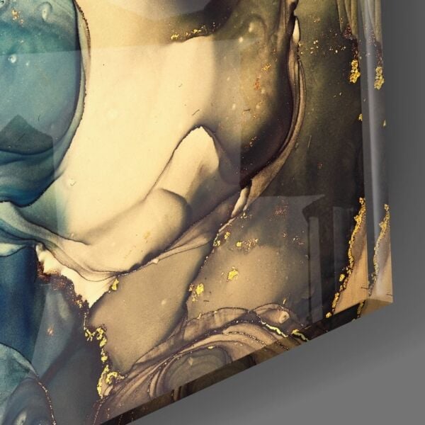 Renkli Duman Cam Tablo