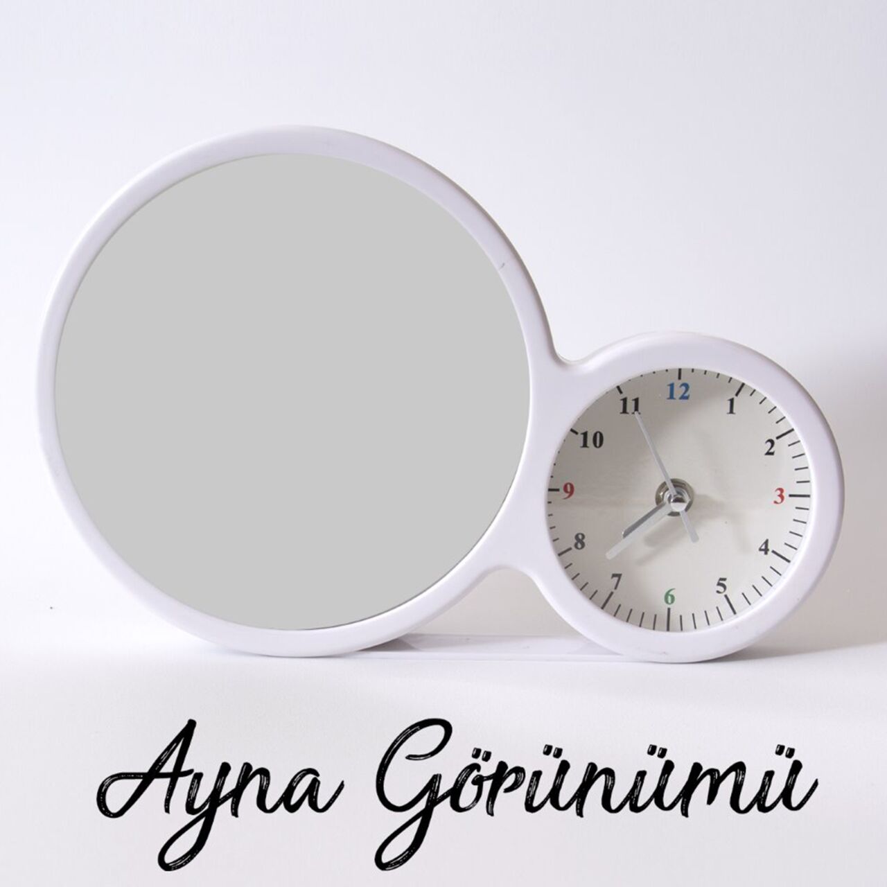 Sihirli Led Ayna Fotoğraf Çerçevesi (Saatli) 19x28 cm