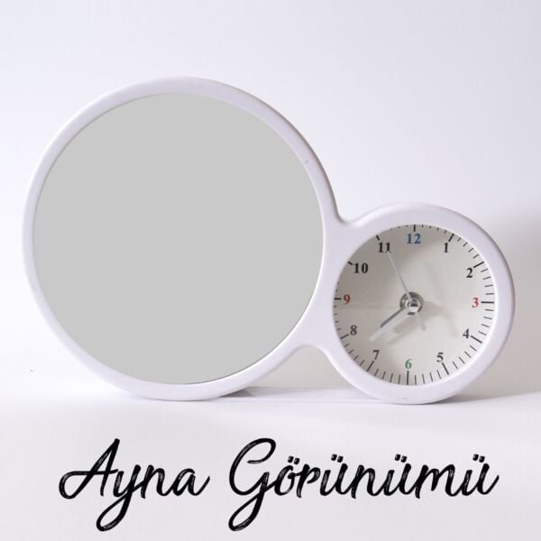 Sihirli Led Ayna Fotoğraf Çerçevesi (Saatli) 19x28 cm