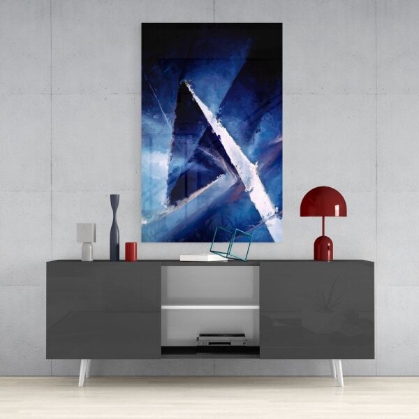 Soyut Cam Tablo No:4074