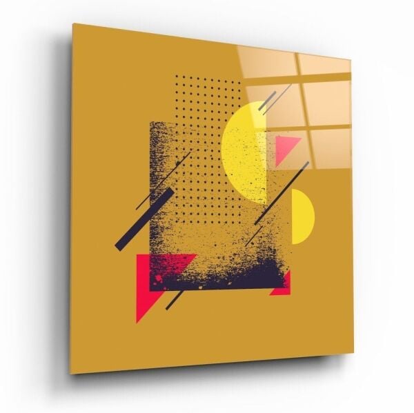 Ay Bölümü Cam Tablo