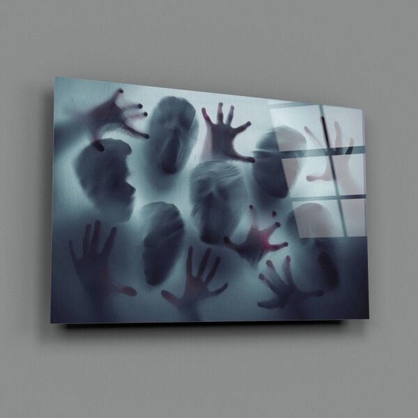 Sessiz Çığlık Cam Tablo