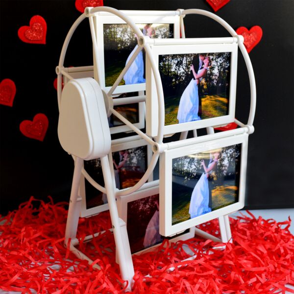 12 Fotoğraflı Müzikli Dönme Dolap 22x33 cm