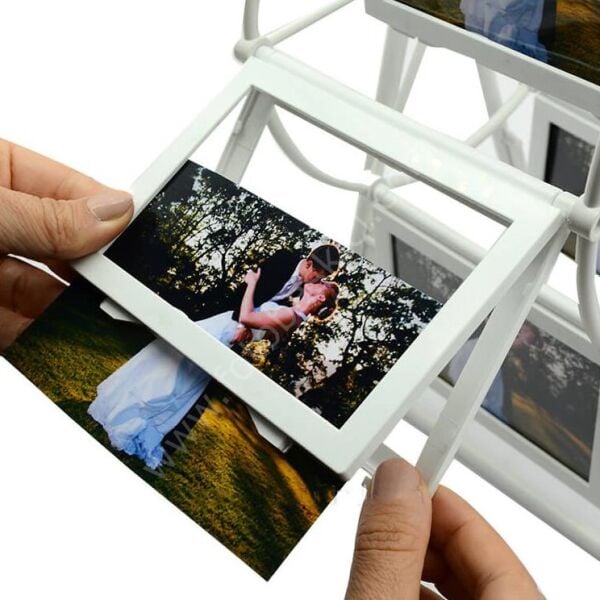 12 Fotoğraflı Müzikli Dönme Dolap 22x33 cm