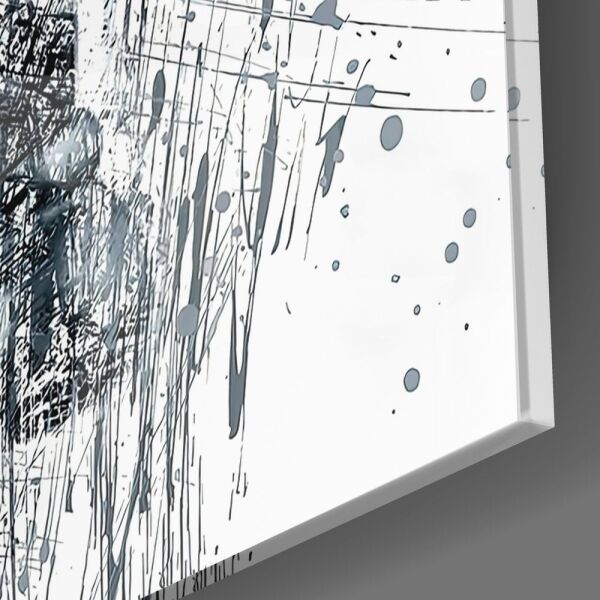 Soyut Robot Cam Tablo