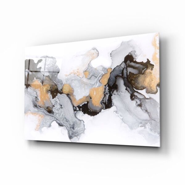 Renkli Duman Cam Tablo